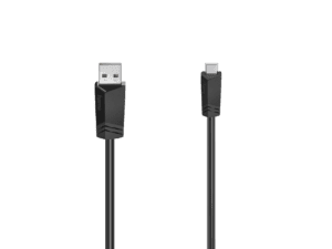 Kabllo Hama Mini USB 2.0, 480 Mbit/s, 1.50m, 200606