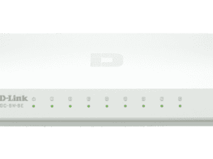 Switch D-Link, GO‑SW-8E, e bardhë