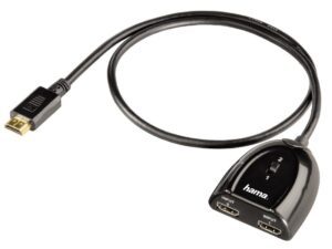 Switch Hama HDMI 2x1, zezë, 205161