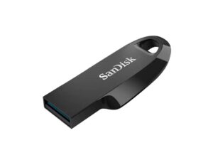 USB SanDisk 3.2, 128GB, e zezë