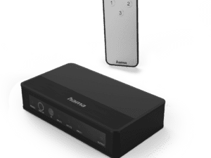 Shpërndarës sinjali me telekomandë Hama 4k-HDMI™3x1, i zi