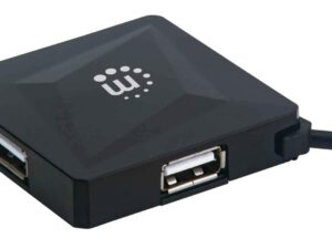 USB Hub 2.0 Manhattan, 4 porte, 164818