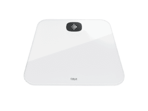 Peshore e mençur FitBit Aria Air, e bardhë
