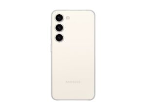 Mbështjellës silikoni për Samsung Galaxy S23, transparente