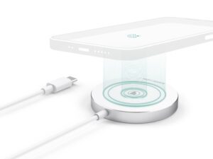 Karikues Hama Wireless Turbo Fast Charge "MagCharge FC15", 15W, e bardhë