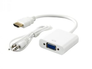 Konvertues SBOX HDMI M. - VGA F.+ Audio