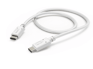 Kabllo Hama, USB-C - USB-C, 1m, e bardhë, 183330