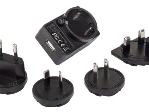 Adapter universal Manhattan, dhe përshtatës udhëtimi, USB, 102155