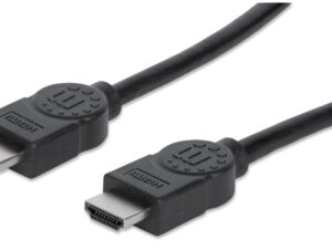 Kabllo Manhattan 306126, Hdmi, 3m, e zezë