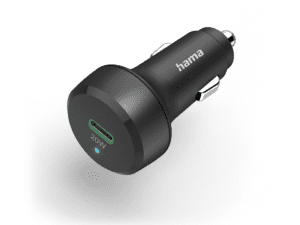 Karikues i shpejtë Hama, për veturë, USB-C/Qualcomm, 20 W, i zi