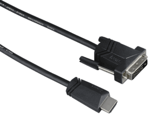 Kabllo Hama, HDMI - DVI / D , 1.5m, 205018
