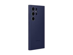Mbështjellës silikoni për Samsung Galaxy S23 Ultra, e kaltër