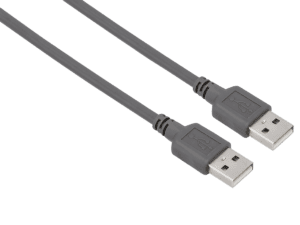 Kabllo Hama Classic Line USB 2.0 (AA), e mbrojtur, 1,80 m, hirtë 185225
