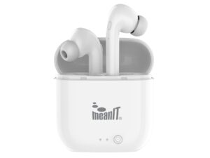 Kufje Stereo Wireless meanIT TWS B50, të bardha
