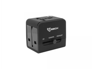 Adapter universal SBOX, TA-23, EU/USA, për udhëtim