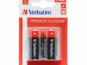 Bateri C Verbatim Premium Alkaline 1.5V