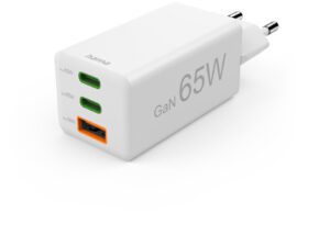 Karikues Hama Fast Charge, GaN, 2x USB-C, 1x USB-A, PD, 65W