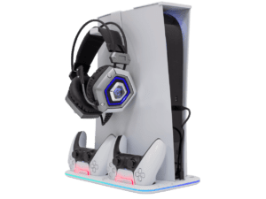 PS5 mbajtës & ftohës & karikues White Shark Multifunksional DZ501 Kimura, e bardhë