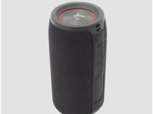 Altoparlant White Shark BT 5.0 me ndriçim, 10W, i zi