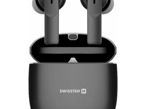 Kufje Swissten TWS Bluetooth Alupods II, zezë