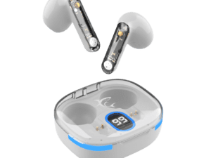 Kufje bluetooth White Shark Hyperbeat GEB-TWS37, të bardha