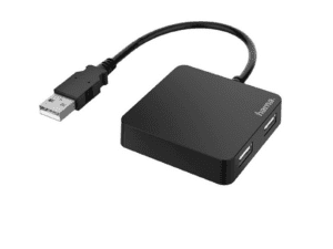 Hama USB hub, 4 porte, USB 2.0, 480 Mbit/s