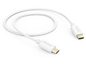 Kabllo HAMA USB Type-C - USB Type-C, 1.0 m, e bardhë