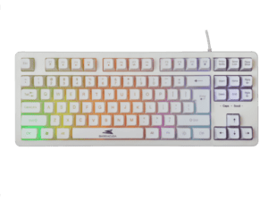 Tastiere Gaming Baracuda Krill, BGK-01124 US, e bardhë