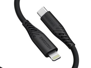 Kabllo Swissten silikon USB-C - Lightning, 1.5m