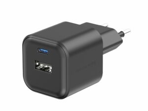 Karikues SWISSTEN, 12W 1x USB-C + 1x USB-A, i zi