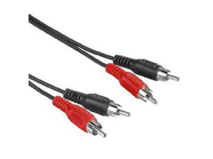 Kabllo Audio Hama 2x RCA në 2x RCA, 2.5 m