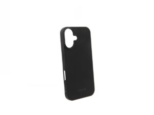 Mbështjellës Swissten Soft Joy për Apple Iphone 16, e zezë