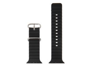 Rrip Swissten për Apple Watch 42 / 44 / 45 / 49mm, Marine, i zi
