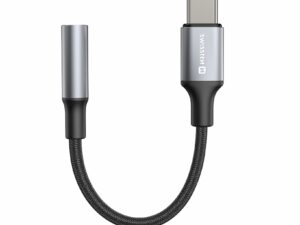 SWISSTEN AUDIO ADAPTER TEXTILE USB-C / 3.5mm AUX, 0.15M, E ZI
