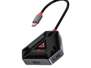 USB Hub White Shark Hexagon 6në1