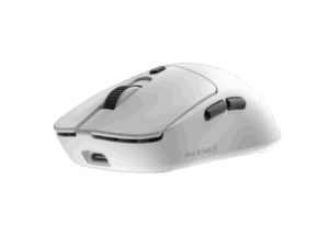Maus Gaming Wireless White Shark, Maximus, GM-9010, 26000DPI, i bardhë