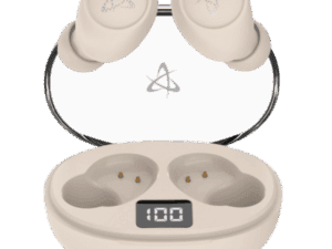 Kufje bluetooth me mikrofon SBOX EB-TWS115BE, bezhë