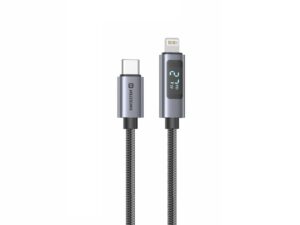 Kabllo Swissten Type-C/Lightning, LCD, 1m