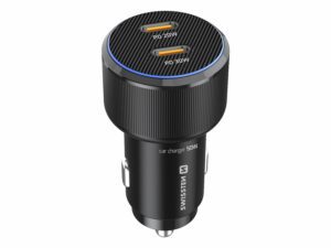 SWISSTEN Karikues ne veturë 2x USB-C PD, 50W