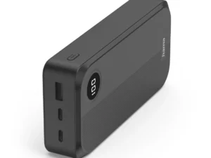 Power Bank Hama, 20000mAh, 3 dalje: 2x USB-C, 1x USB-A, e zezë