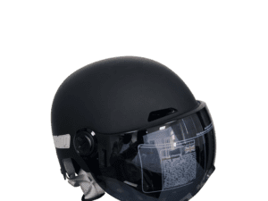 Helmet për motoçikltë,e zezë