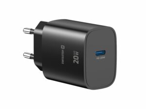 Karikues SWISSTEN EDGE GaN 1x USB-C 20W, I zi