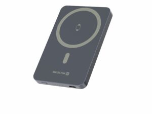 Power Bank SWISSTEN FUSION 5000mAh me karikues per apple watch (i pajtueshëm me MagSafe)