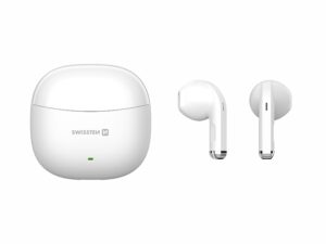 Kufje Bluetooth TWS, SWISSTEN Mini Tune, të bardha